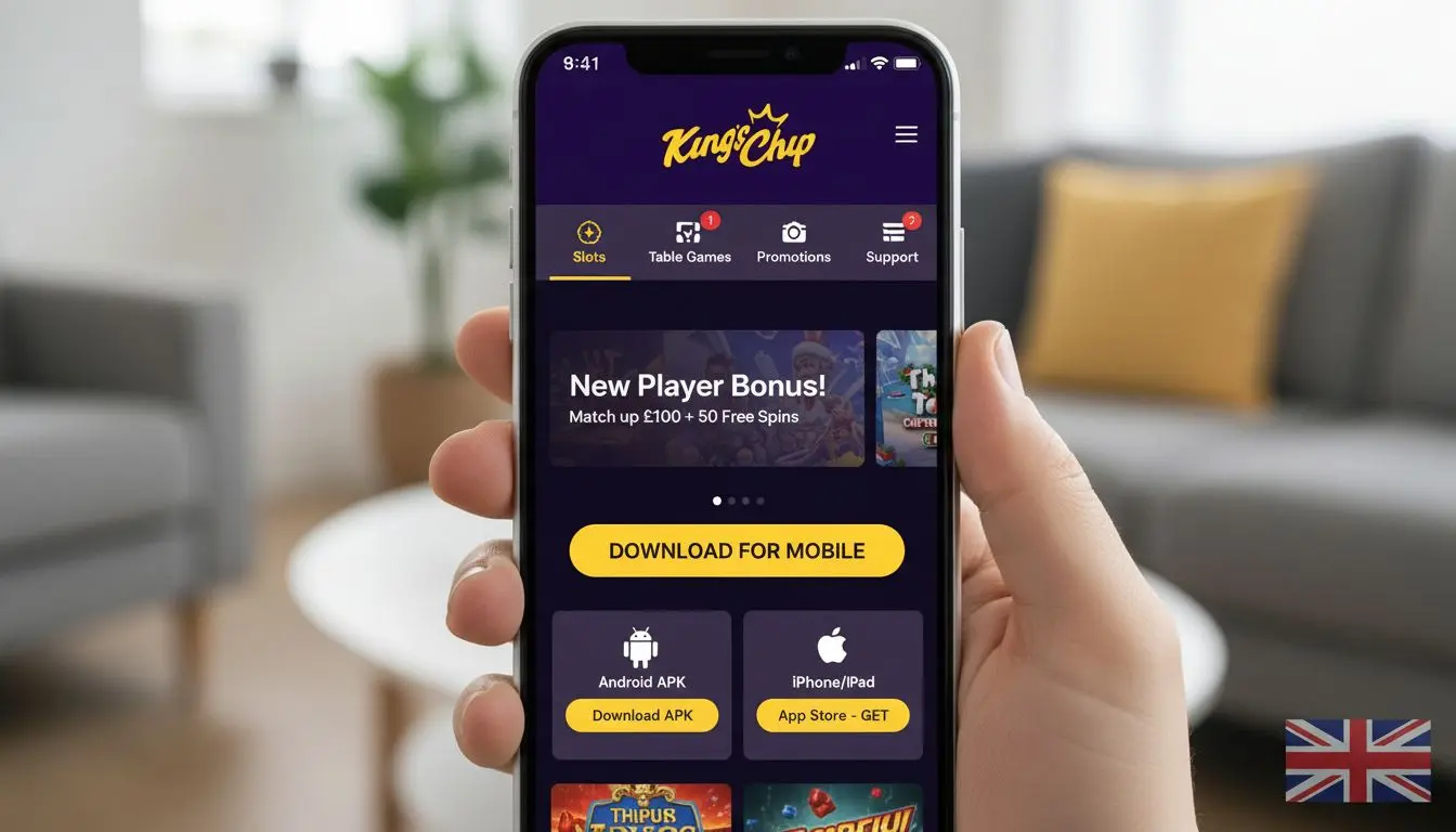 Installation options for Android APK and iOS App Store shown