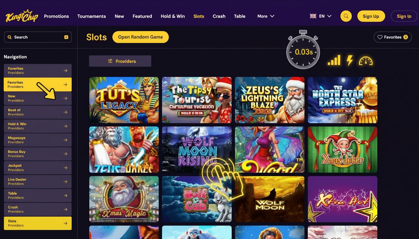 Kingschip UK Casino English Slots — Review